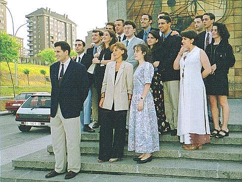 Promocion de Fisicas de la Universidad de Cantabria 90-95