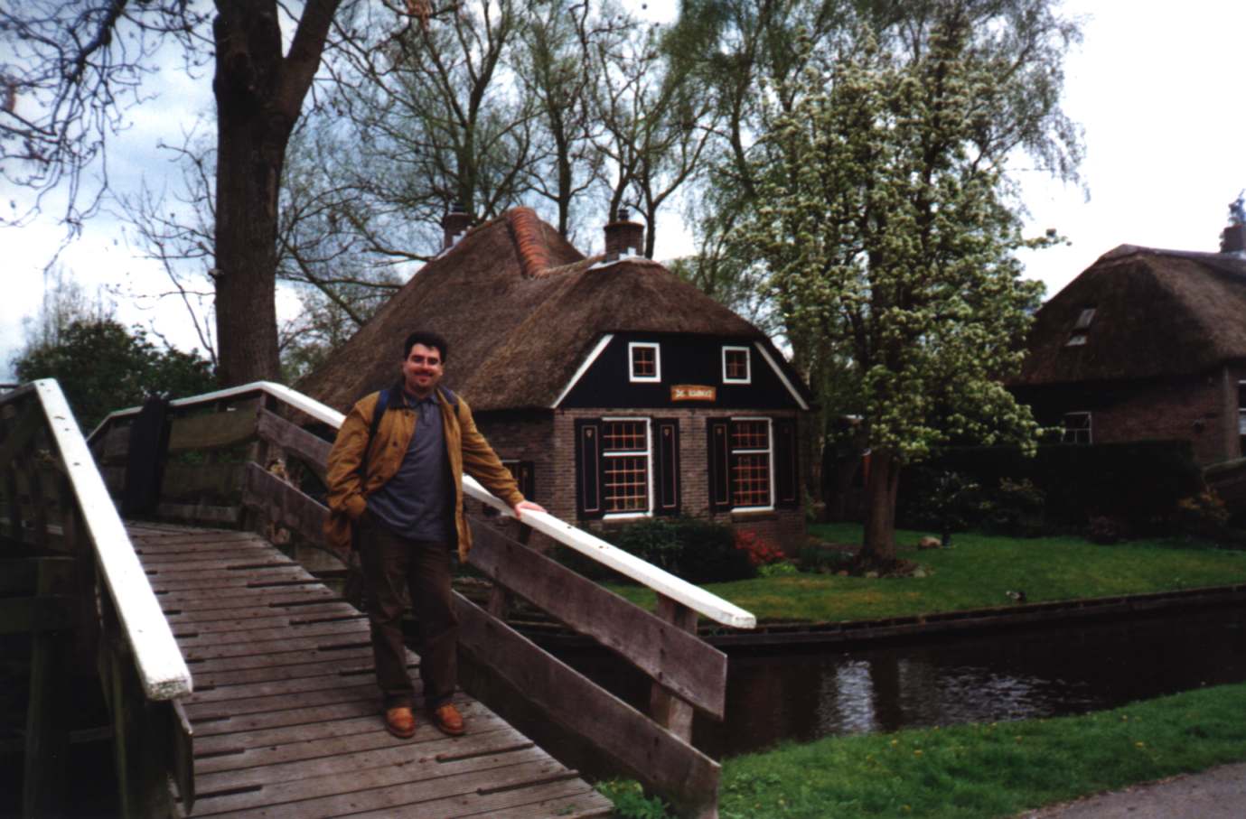 En Giethoorn.Uno de los pueblos mas bonitos de Holanda.
