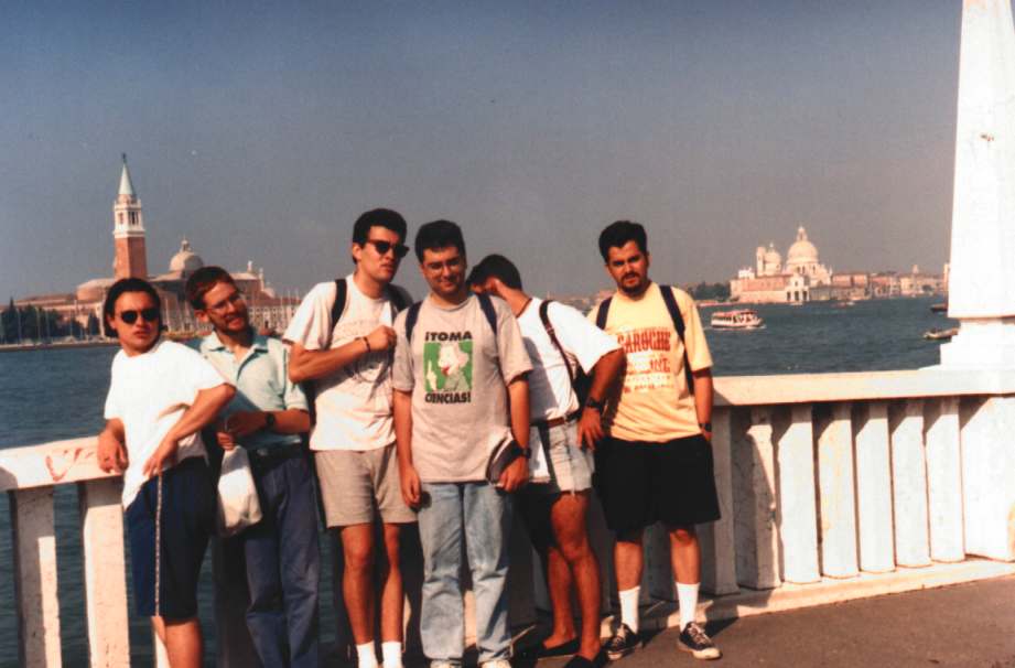 Venecia era tan chulo, que la pea no miraba a la foto, salvo mi hermano y yo