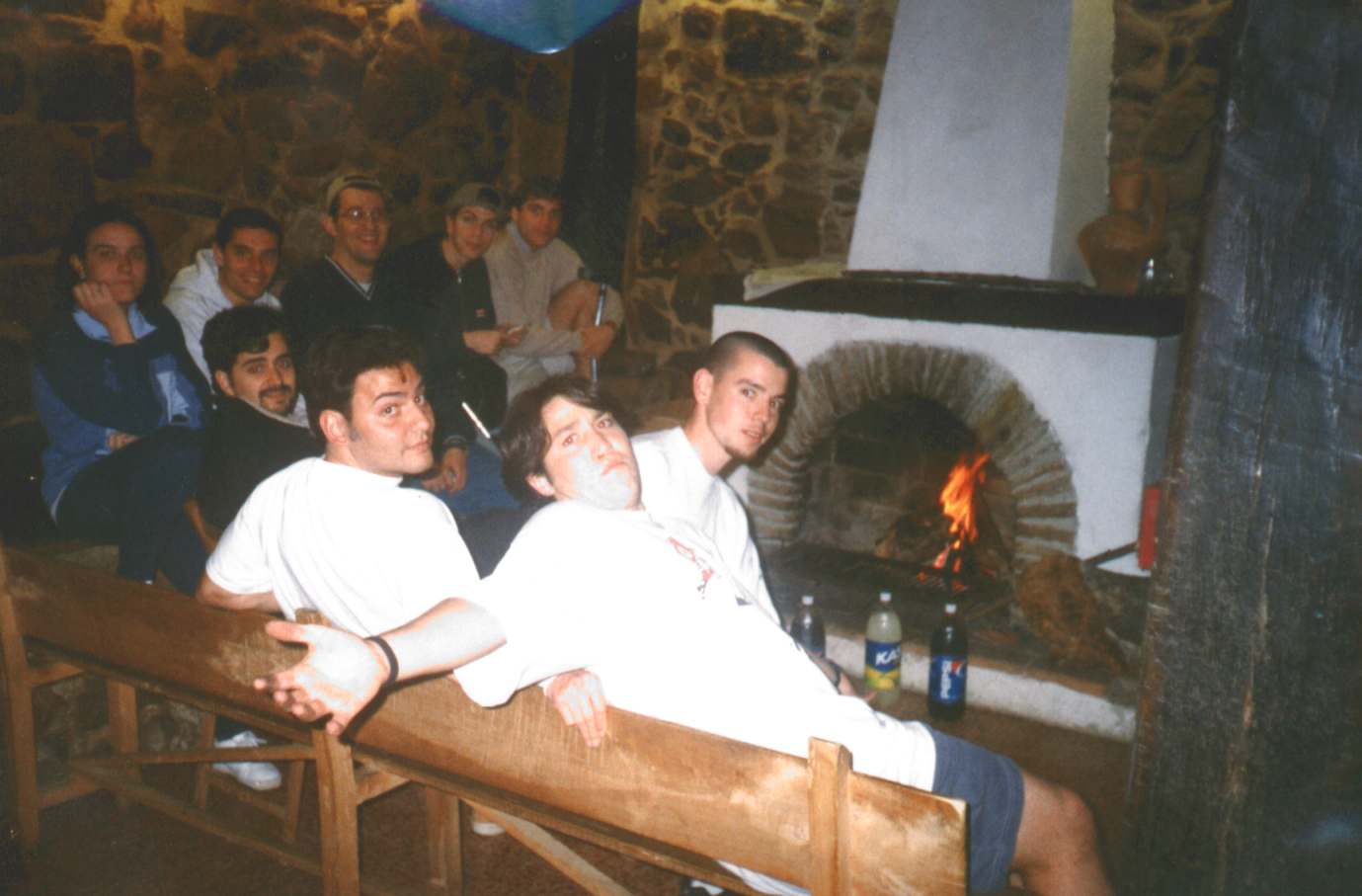 En Casa Rural de Luriezo con Nuria, Nacho, Edu, Luis , Pablo, Buba, Andres y Juan