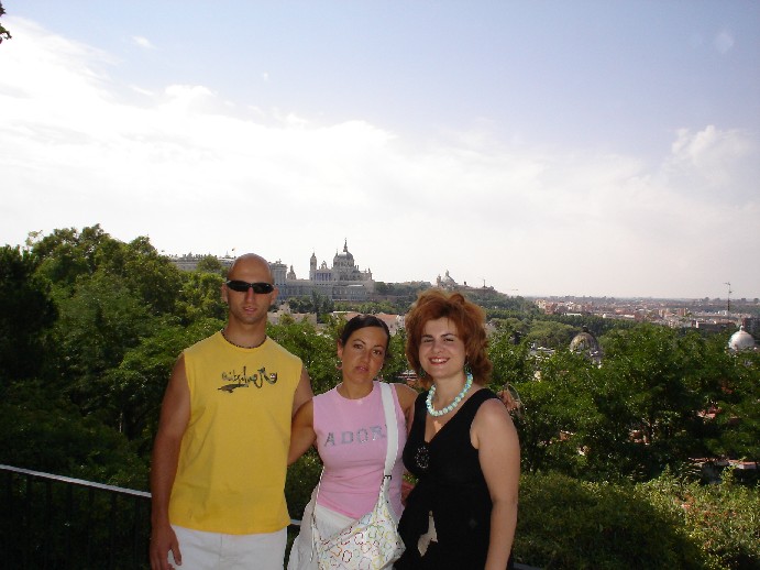 Palacio real, con los cuados