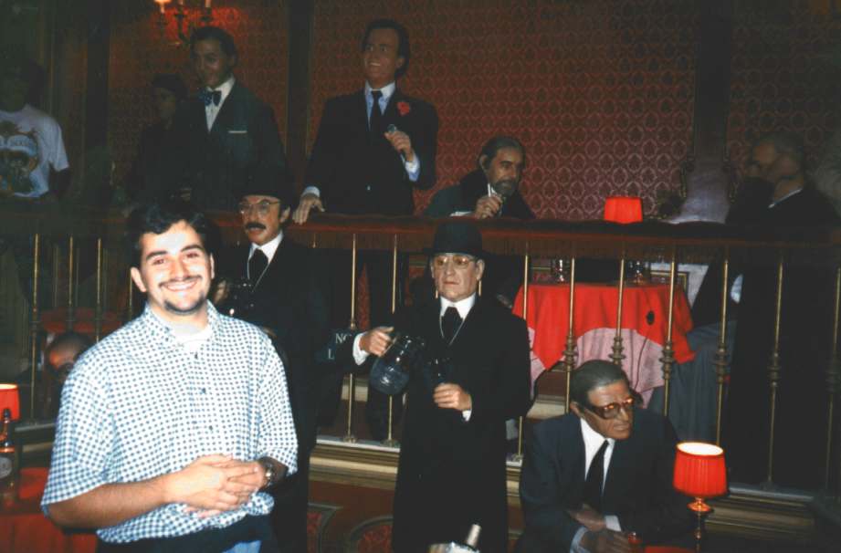 Mi hermano en el Museo de Cera