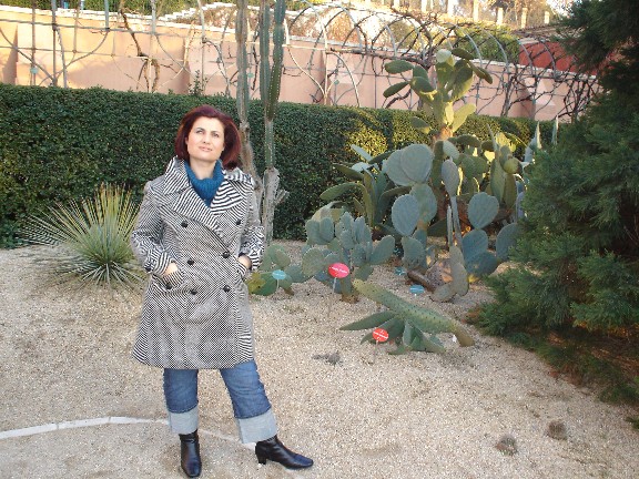 Lita en el Jardin Botanico